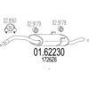 MTS 01.62230 End Silencer